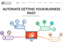 Tablet Screenshot of connectbooster.com